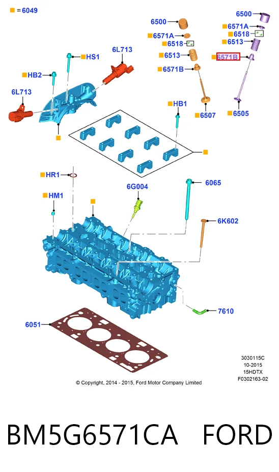 Comprar Retenes de válvulas Volvo V40  525, 526