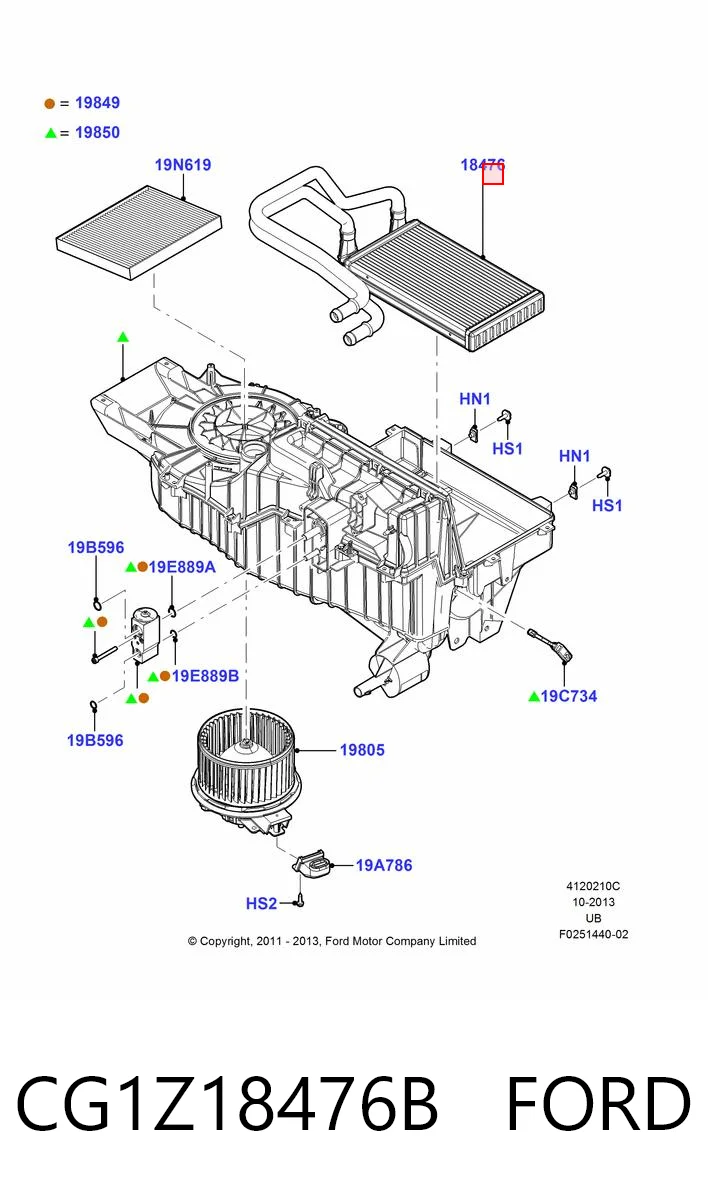 Radiador interior para Ford Explorer  U5