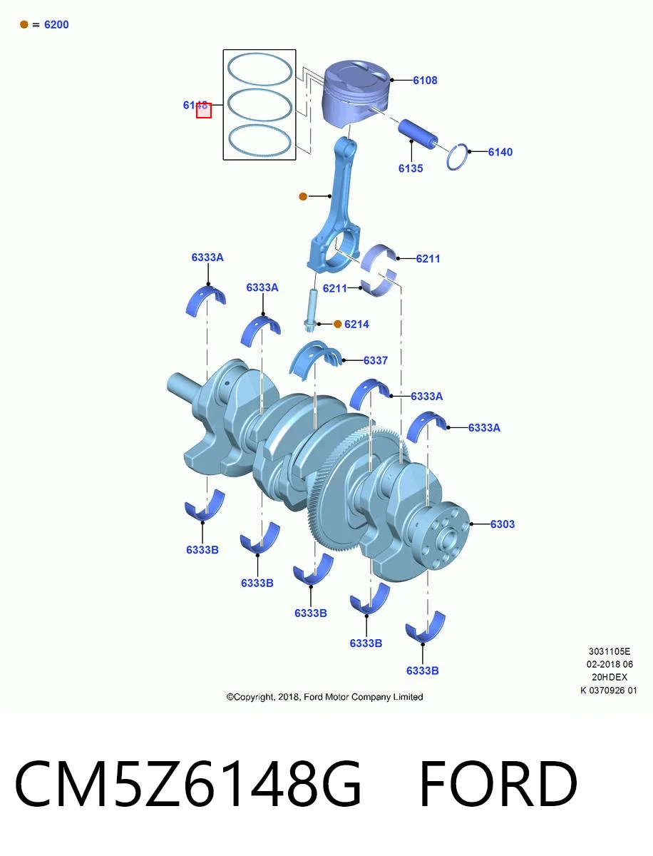 CM5Z6148G Ford