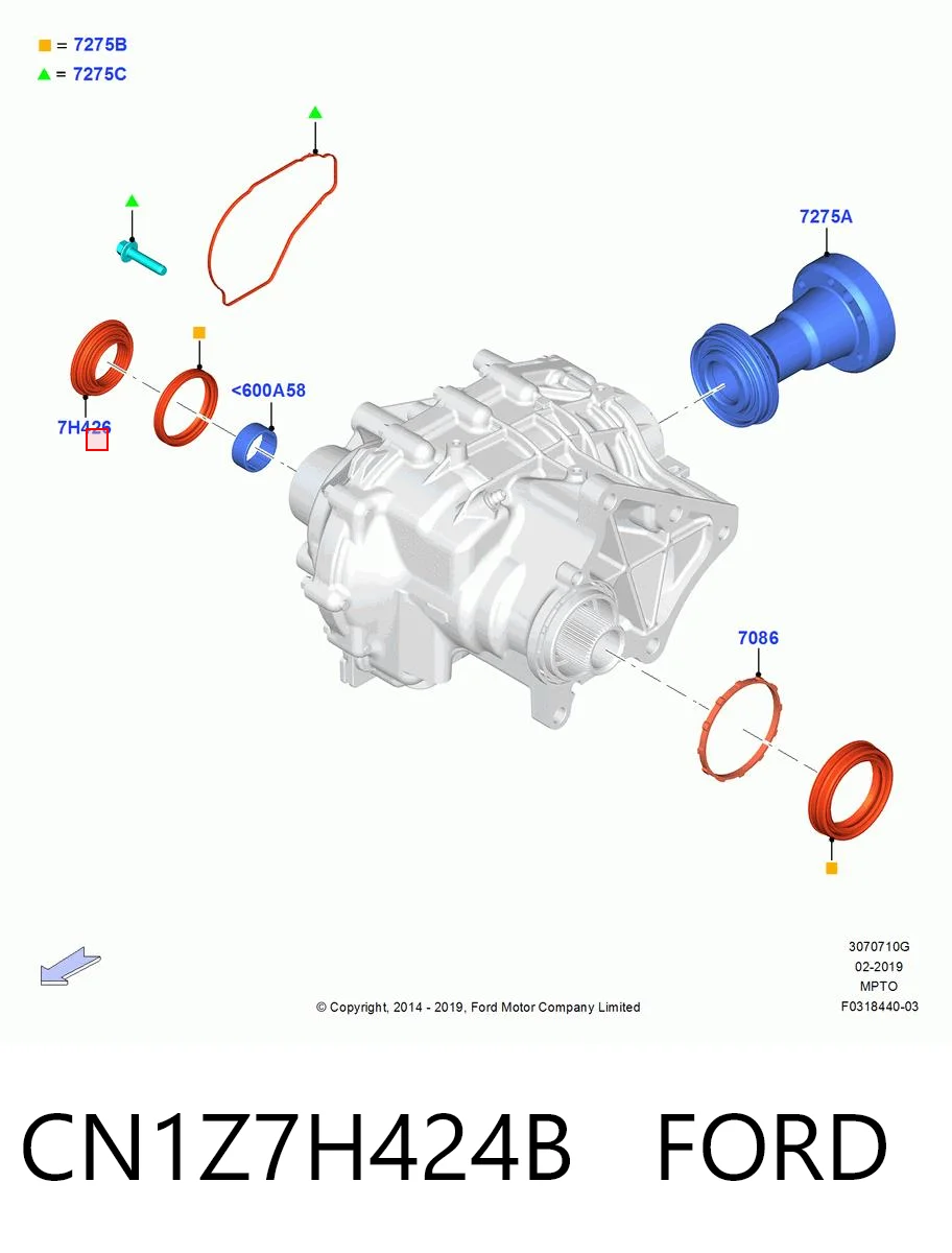 CN1Z7H424B Ford
