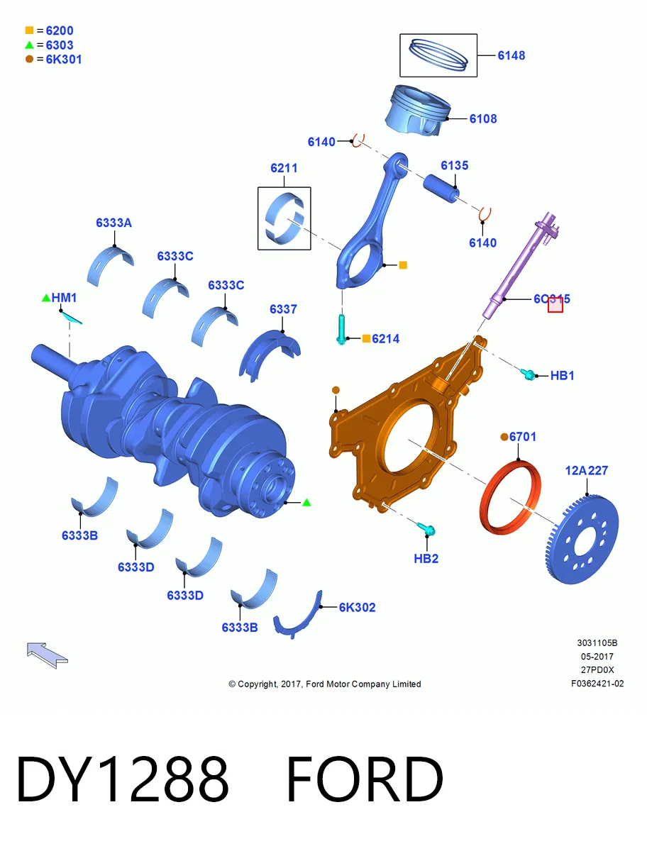 DY1288 Ford