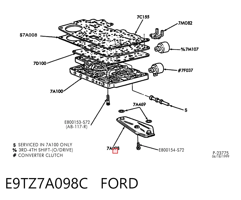 E9TZ7A098C Ford