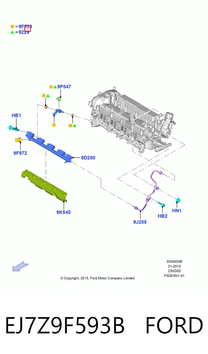 Comprar Inyector Ford Mustang VI ZG