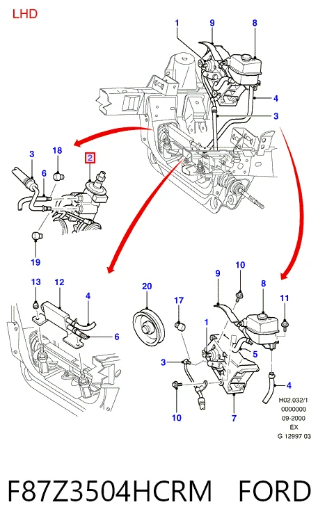 Comprar Cremallera de dirección Ford Explorer  U2