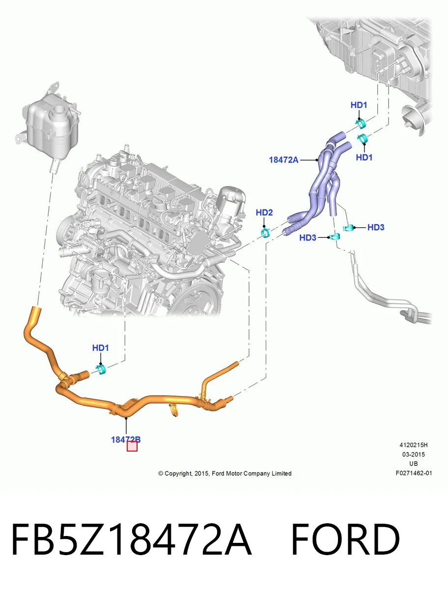 FB5Z18472A Ford 