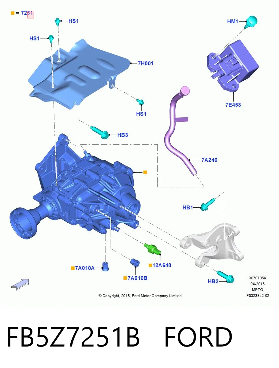 Comprar Caja de transferencia Ford Explorer  U5 a bajo precio