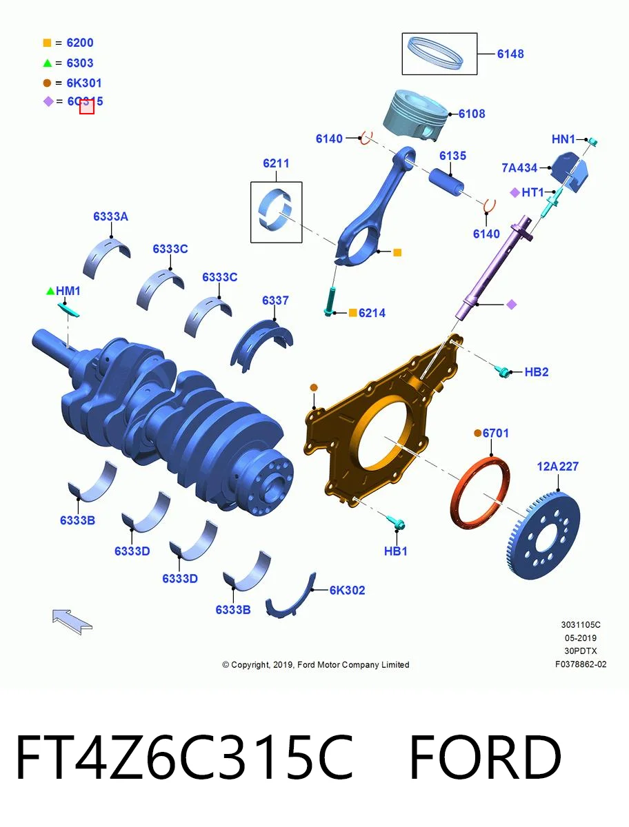 FT4Z6C315C Ford