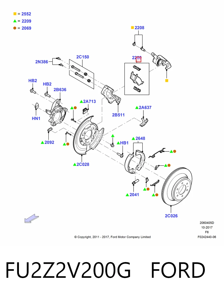 FU2Z2V200G Ford