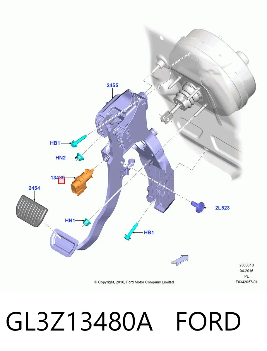GL3Z13480A Ford