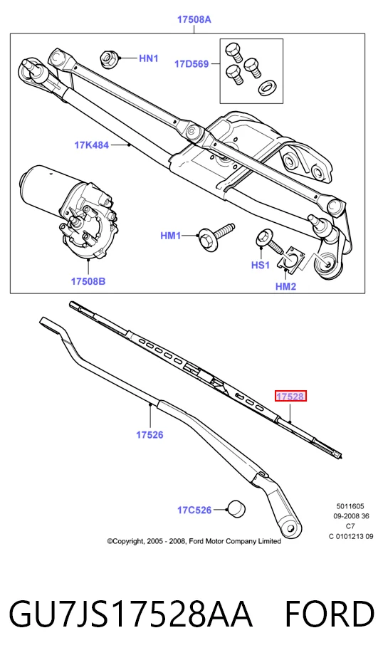 Comprar Limpiaparabrisas Ford Connect  TC7