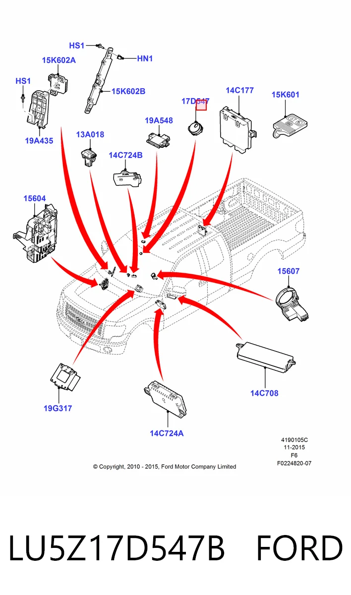 LU5Z17D547B Ford
