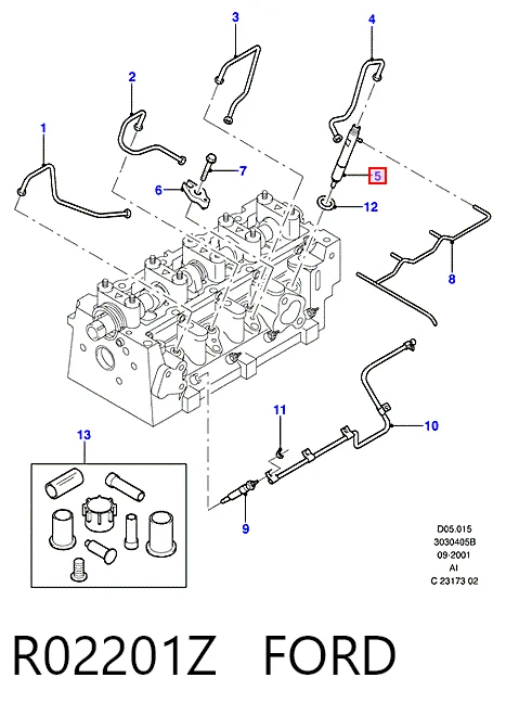Comprar Inyector Ford Focus I DAW, DBW