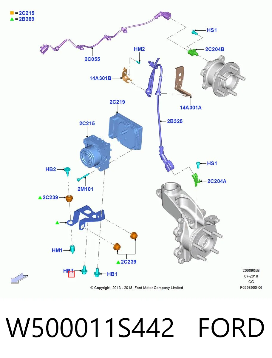 W500011S442 Ford