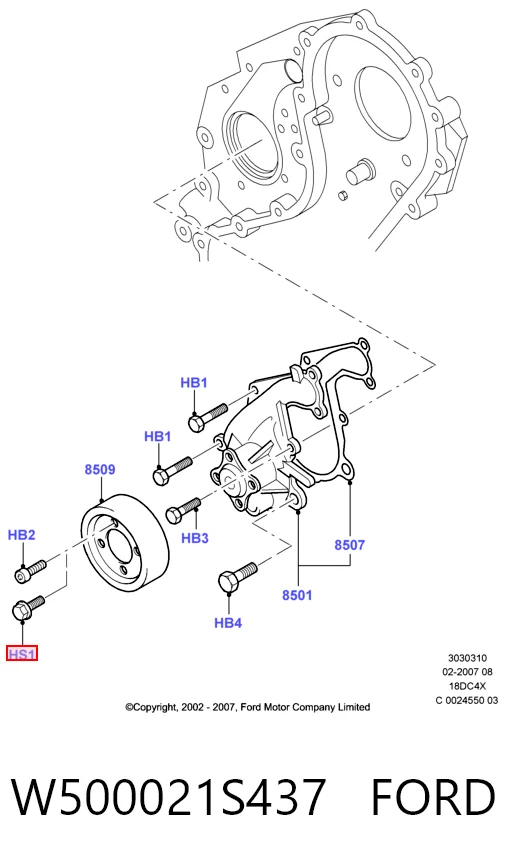 W500021S437 Ford