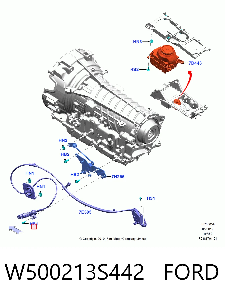 W500213S442 Ford