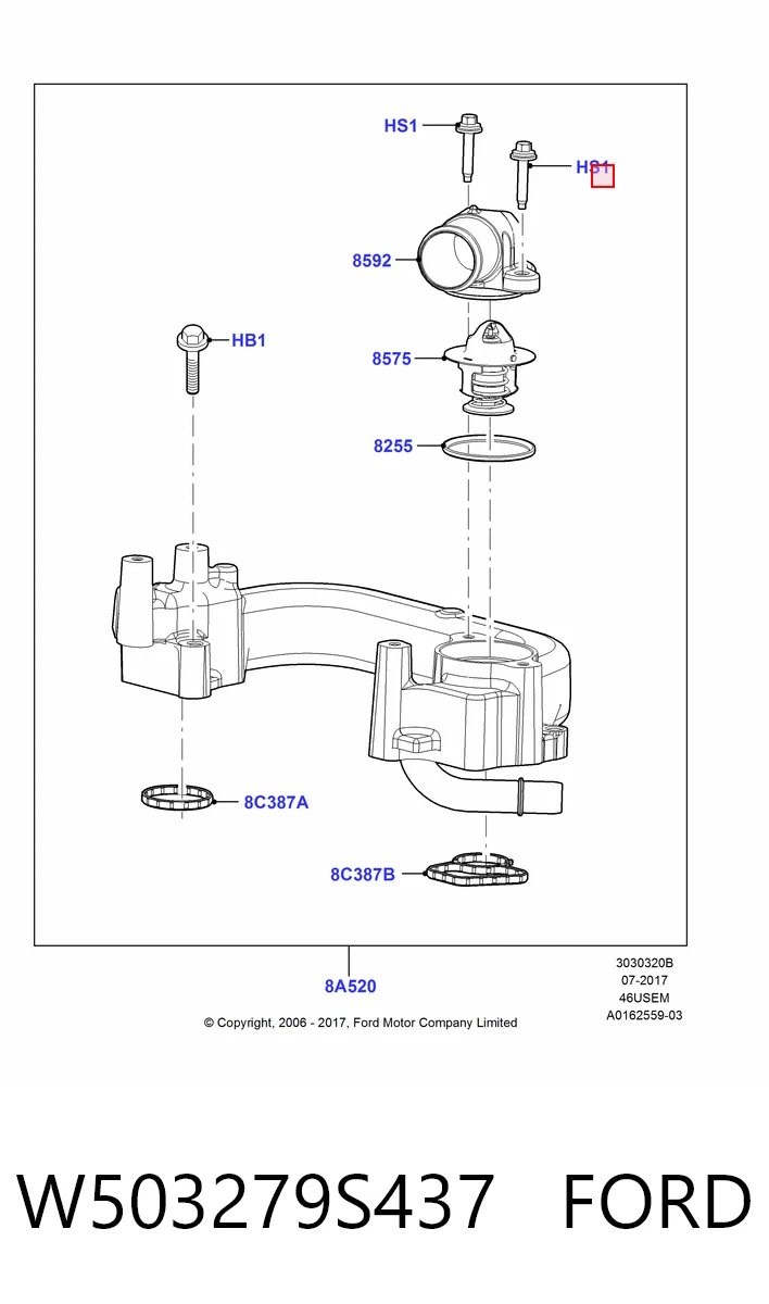 W503279S437 Ford