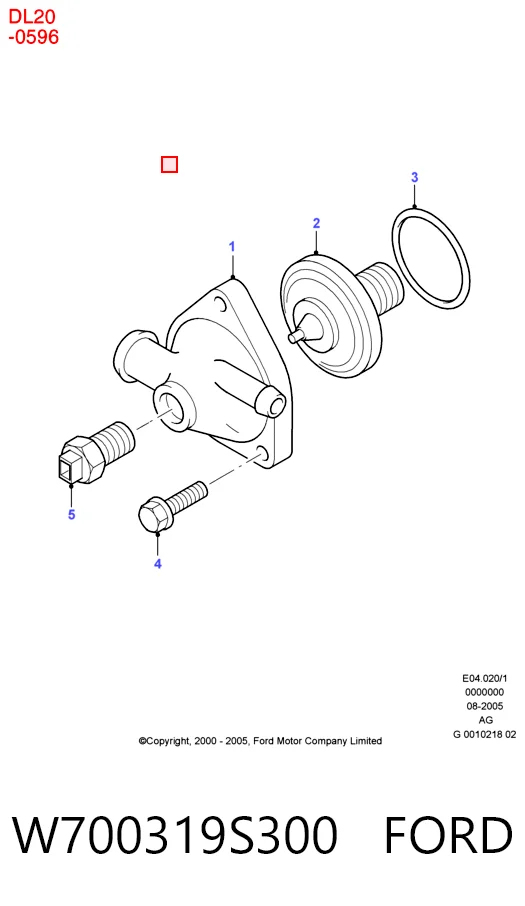 Comprar Junta de termostato Ford Transit IV E