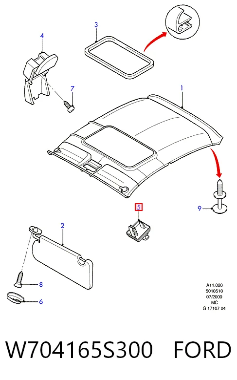 W704165S300 FORD