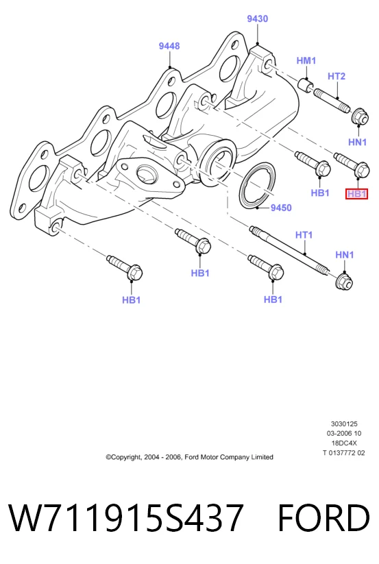 W711915S437 Ford