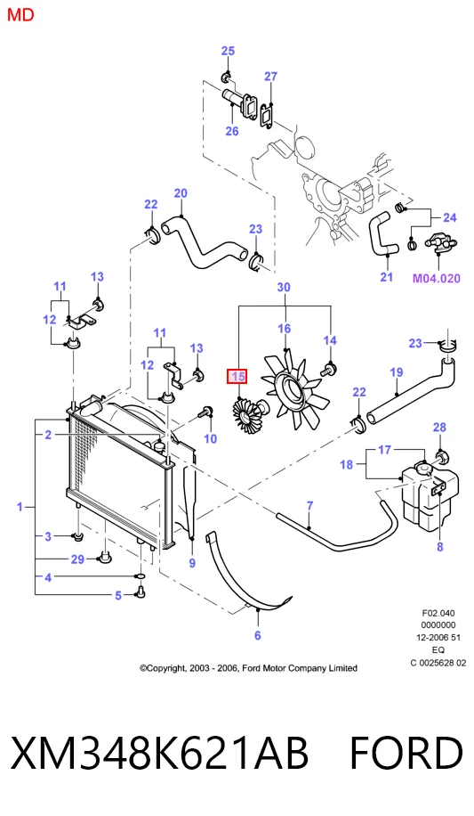 Comprar Embrague viscoso de ventilador Ford Ranger  EQ