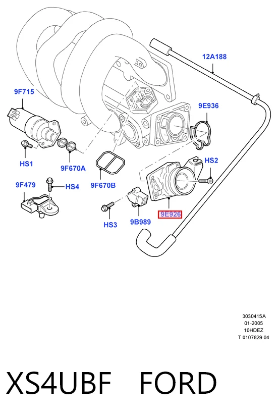 Cuerpo de aceleración completo Ford Focus I hatchback (DAW, DBW) (1998 - 2004) precio, desde 47,92 EUR