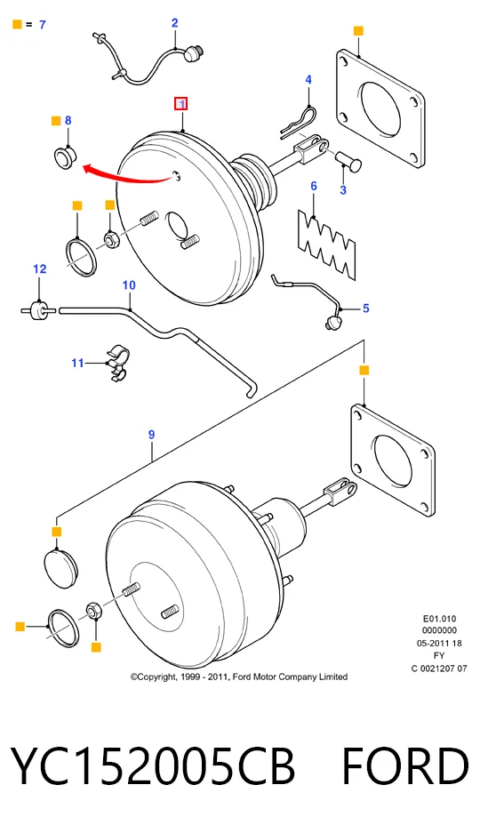 Comprar Servofreno Ford Transit  V184/5 a bajo precio