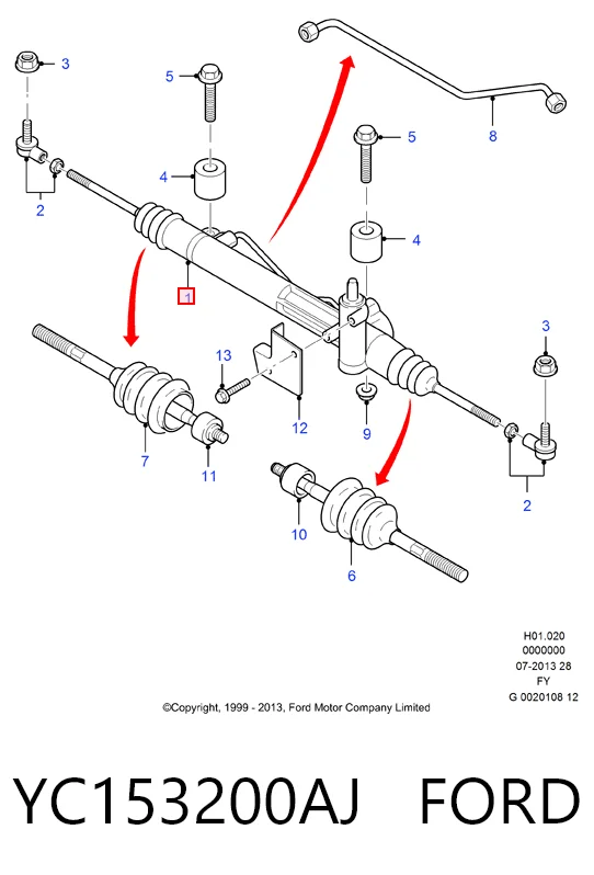 YC153200AJ Ford