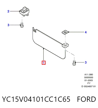 Visera para Ford Transit V V184/5