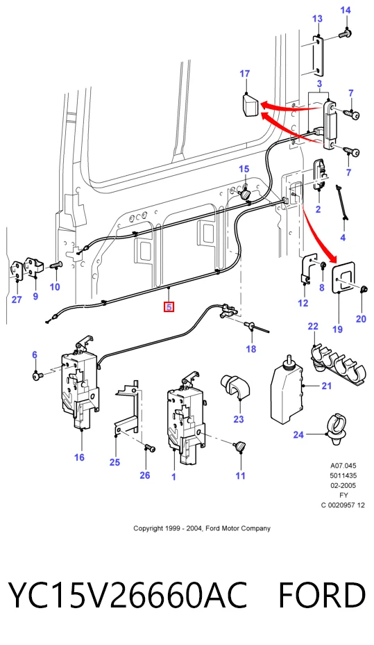 YC15V26660AC Ford