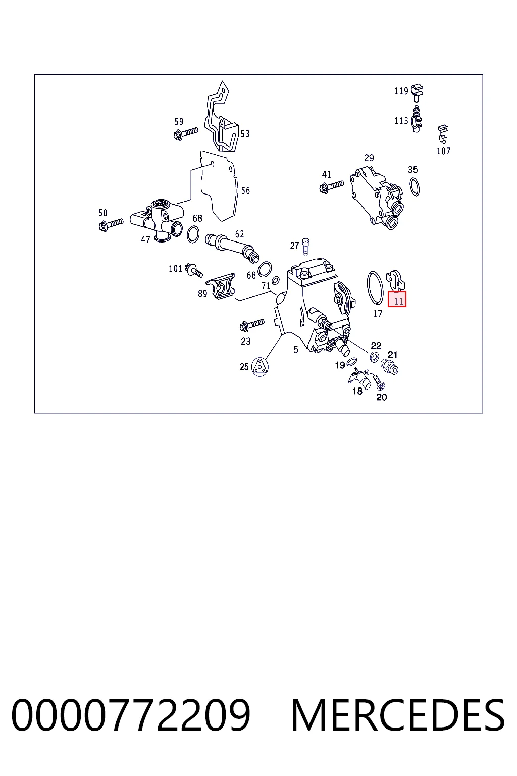 Acoplamiento de la bomba de inyección Bosch F00R0P1465 precio, desde 27,63 EUR