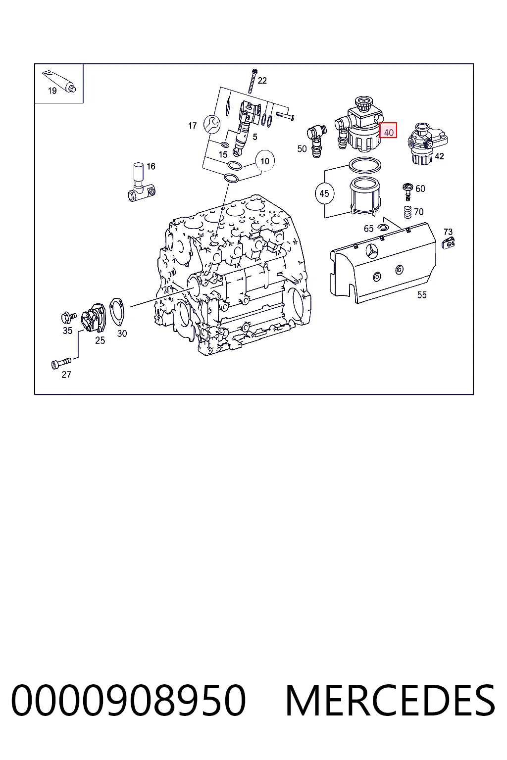 0440011020 Bosch Bomba manual de cebado de combustible