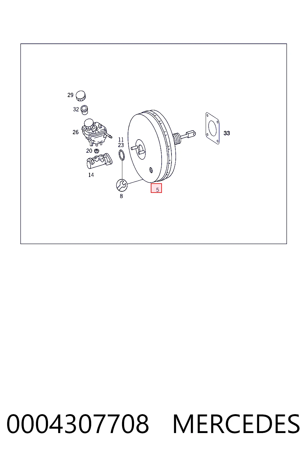 0204125265 Bosch Servofreno