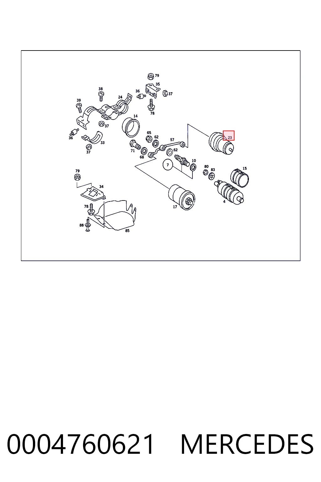 438170035 Bosch Acumulador hidráulico del sistema de alimentación