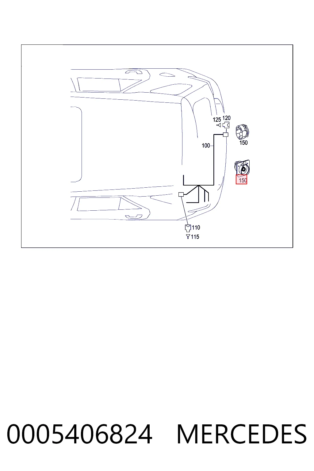 0005406824 MERCEDES