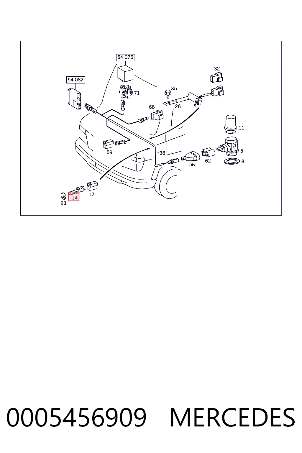 Comprar 0501208141 ZF Parts Interruptor de luz de freno