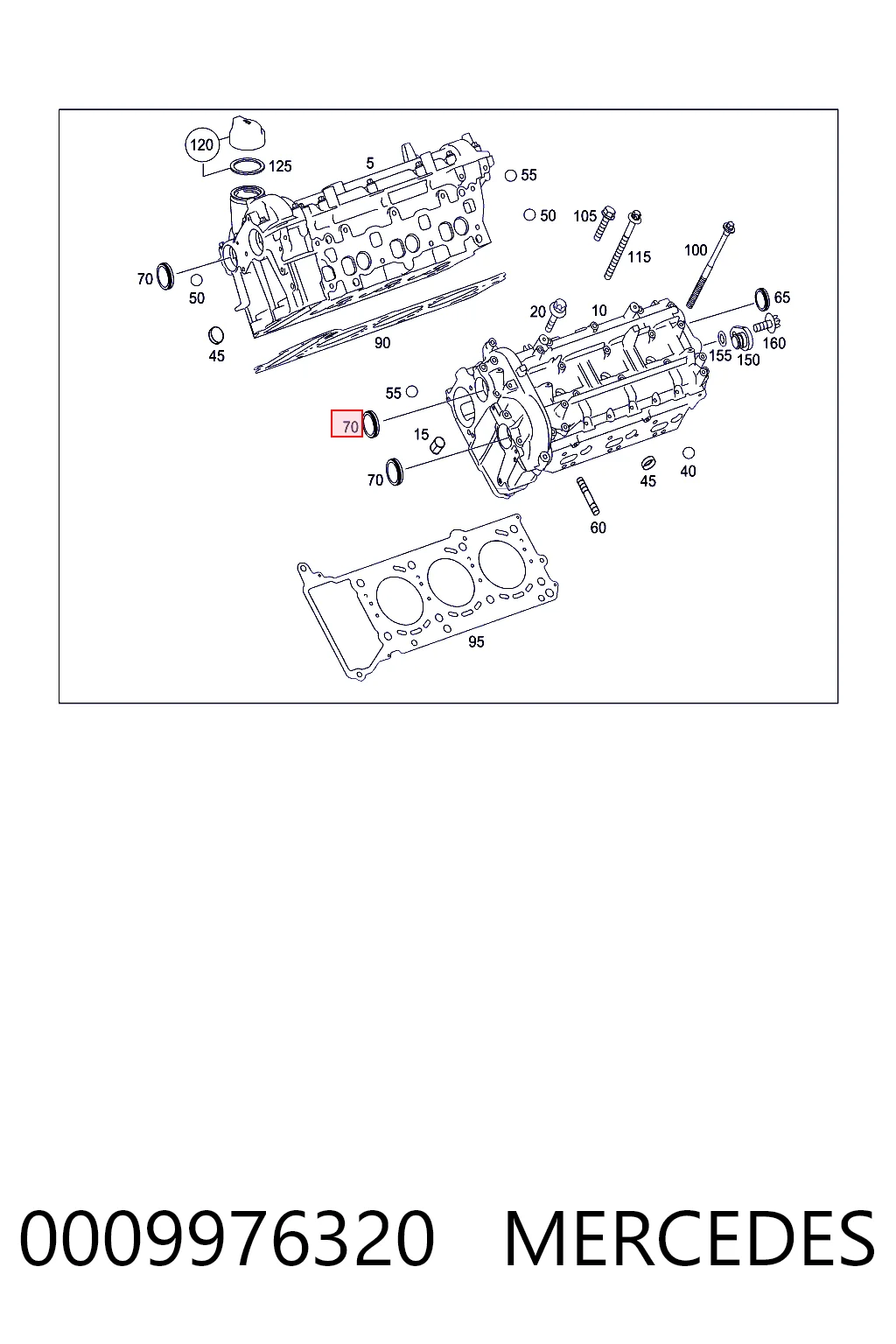 Comprar Tapa culata Mercedes E  W213