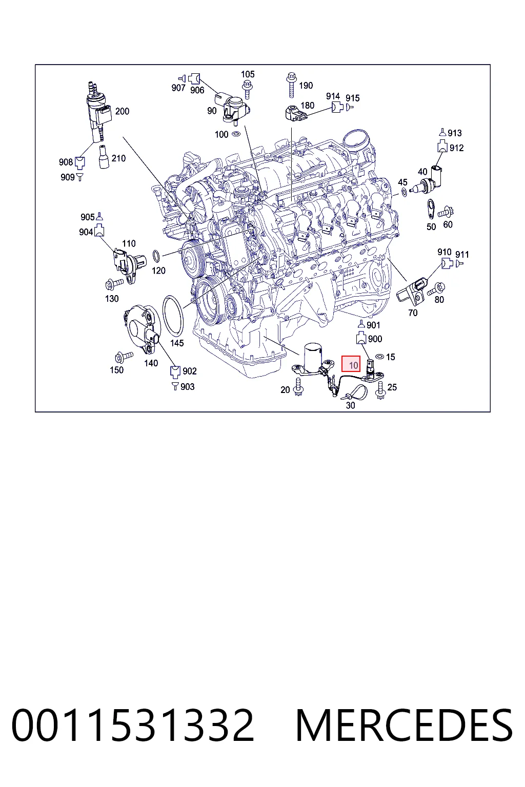 Comprar Sensor de nivel de aceite Mercedes E  W213