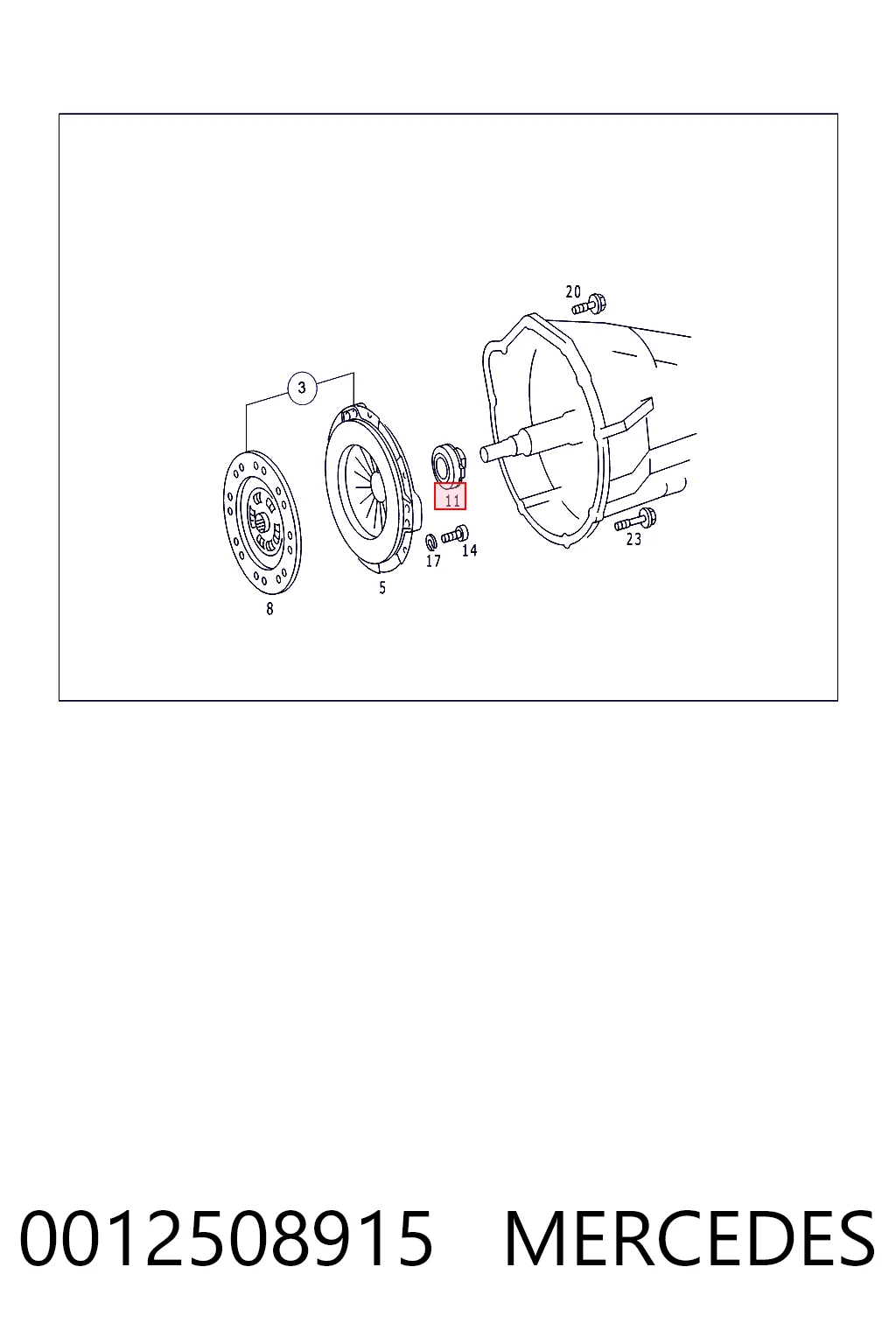 0012508915 Mercedes