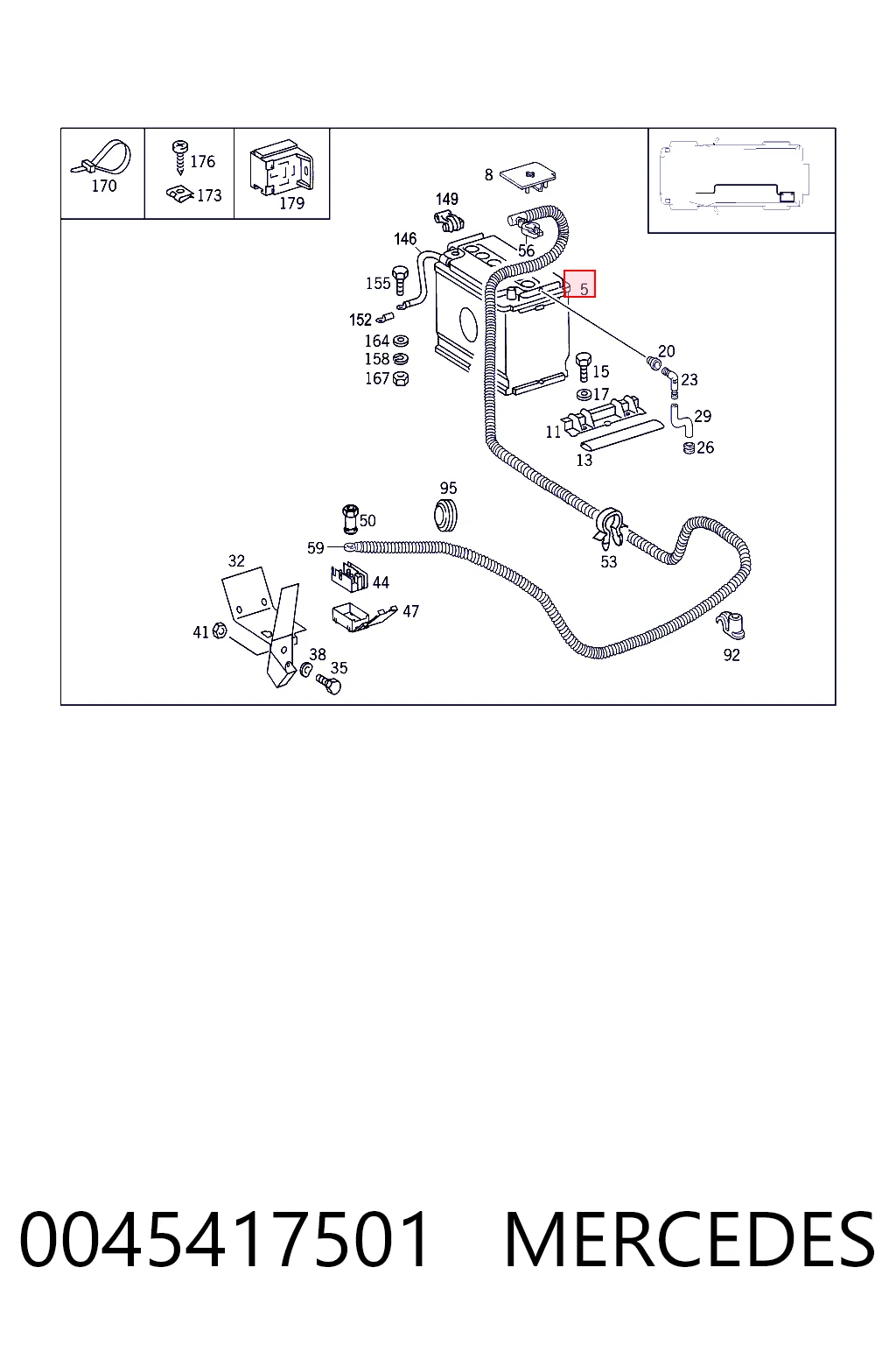 73328435 NEW Holland Batería Start-Stop