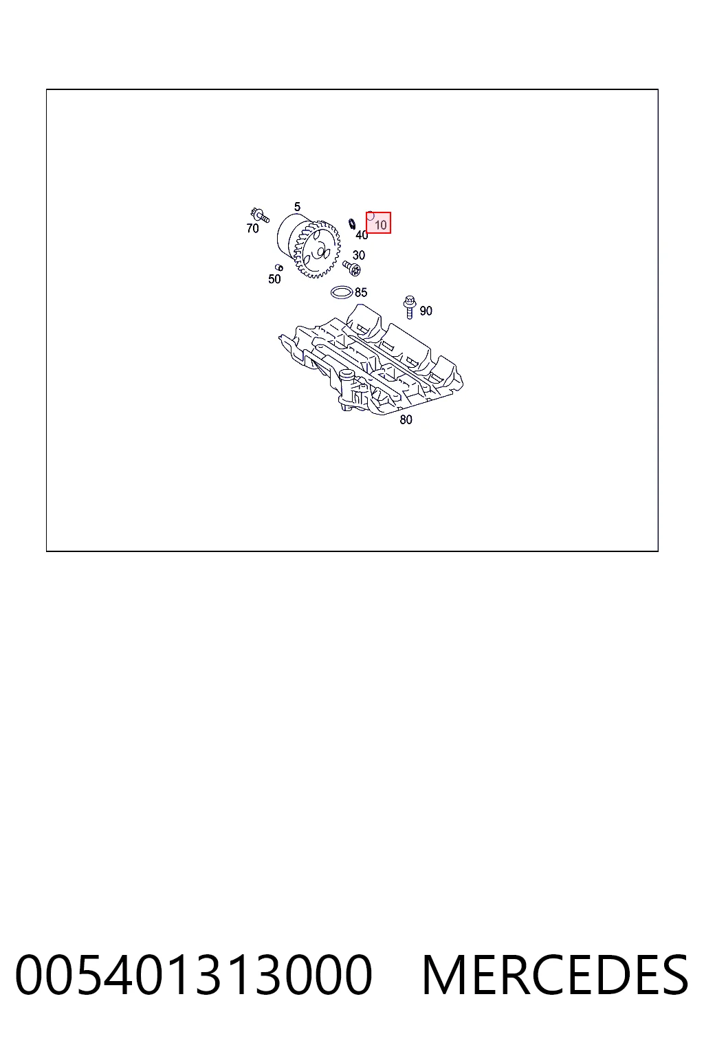 005401313000 MERCEDES