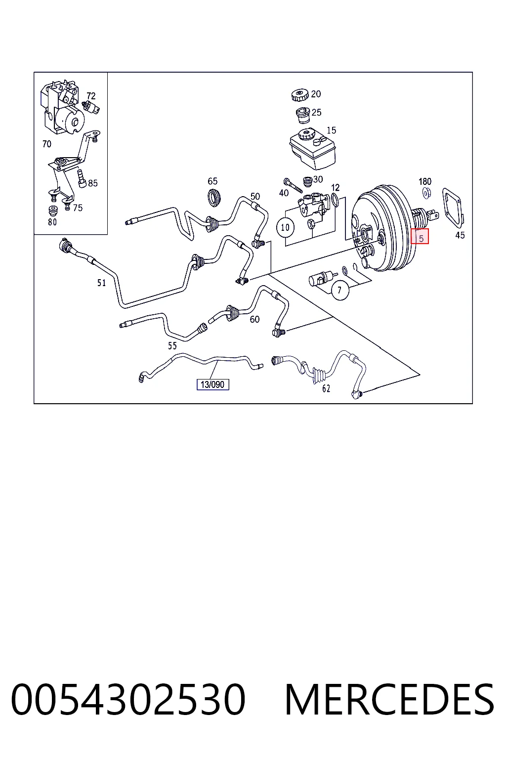 Servofreno para Mercedes S  W220