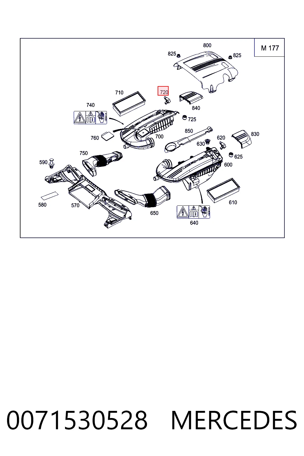 0071530528 Mercedes Sensor de presión de sobrealimentación
