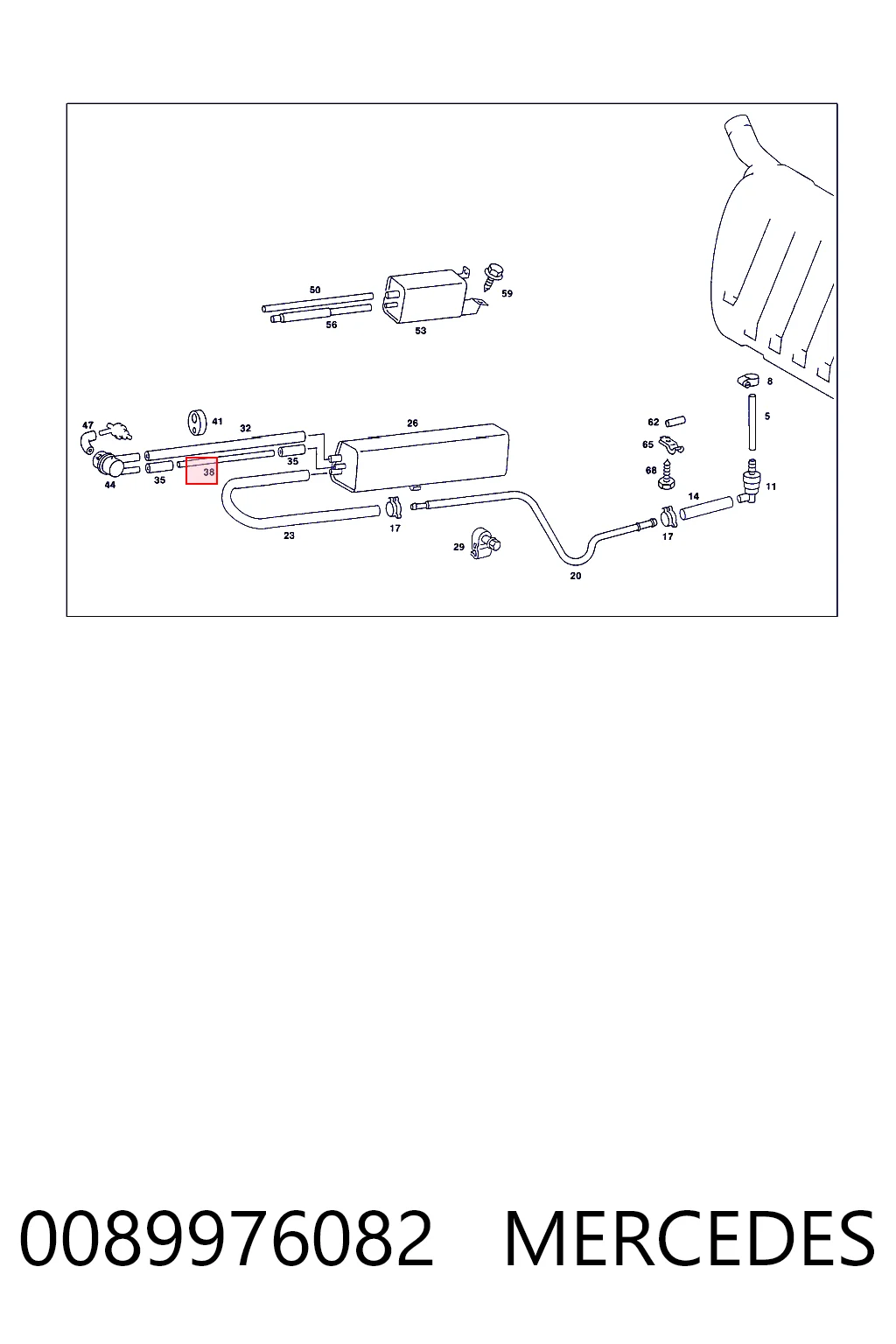 Comprar A0009979252 Mercedes 
