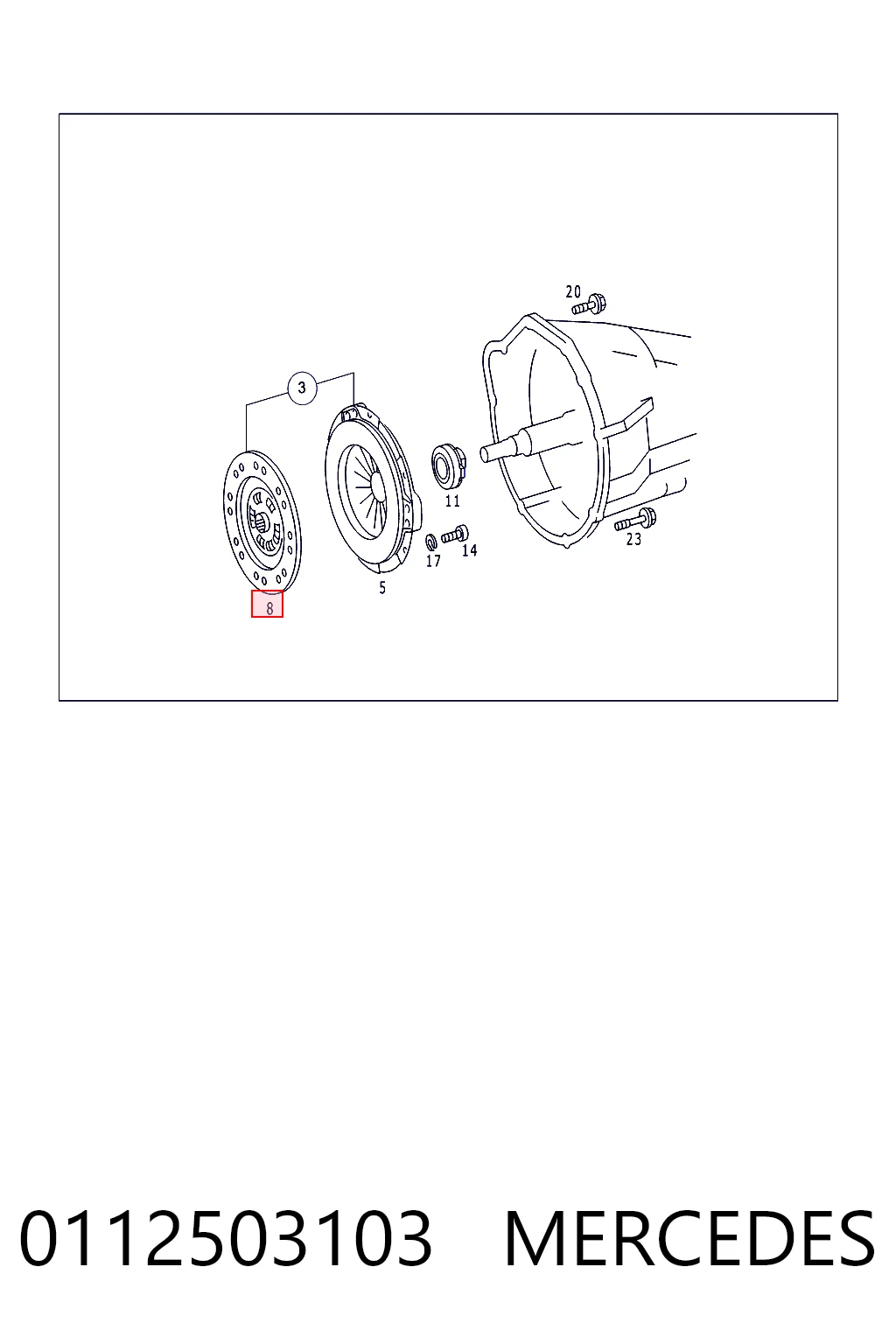 0112503103 Mercedes