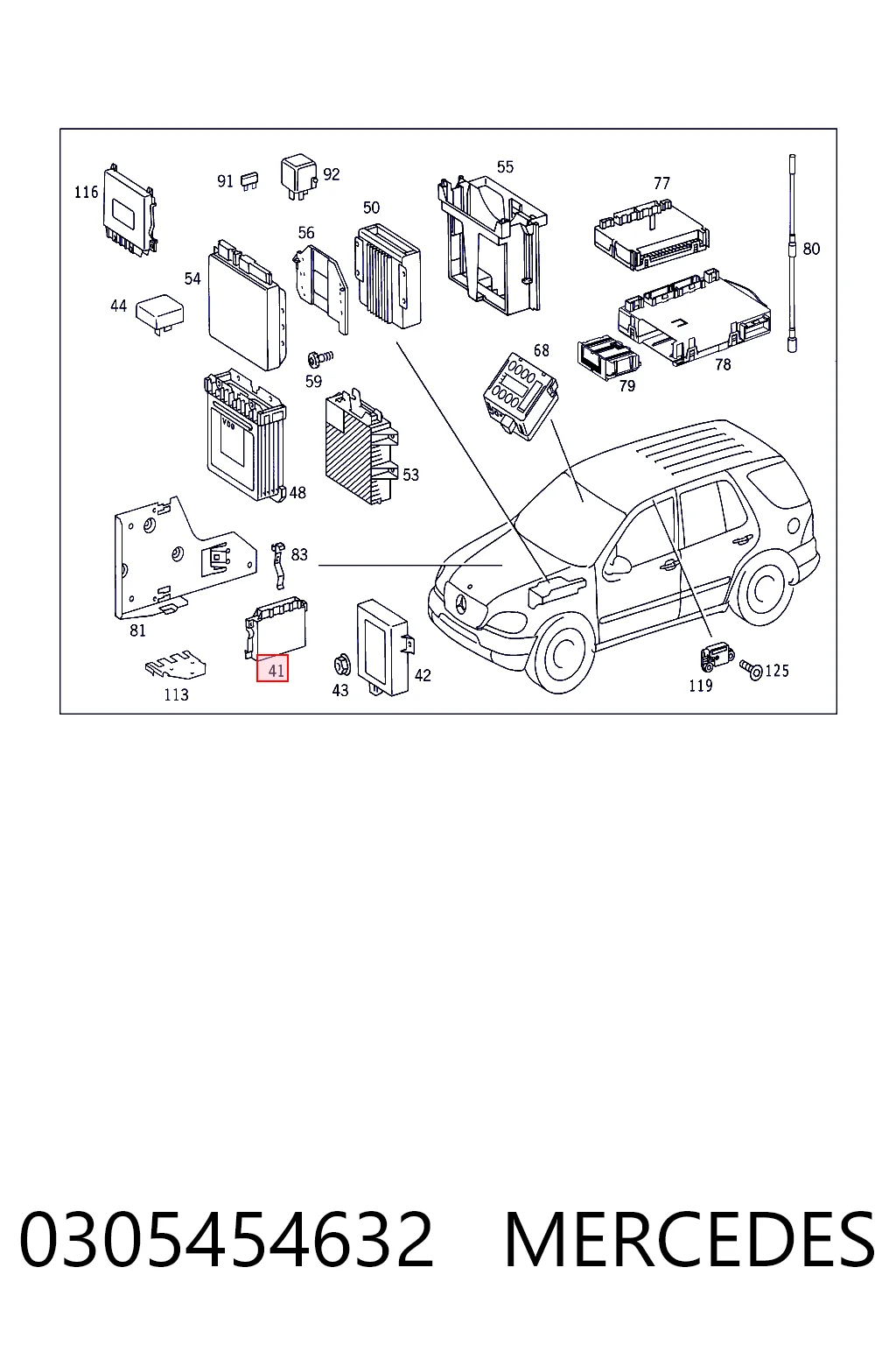 A0305454632 VAG Regulador de velocidad del ventilador de refrigeración (unidad de control)