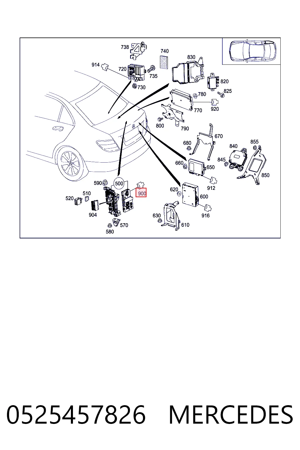 0525457826 MERCEDES