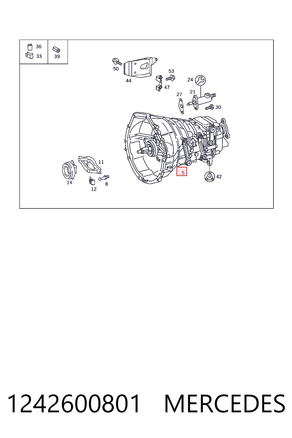 Caja de cambios mecánica Mercedes E familiar (T124) (1985 - 1993) precio, desde 60,50 EUR