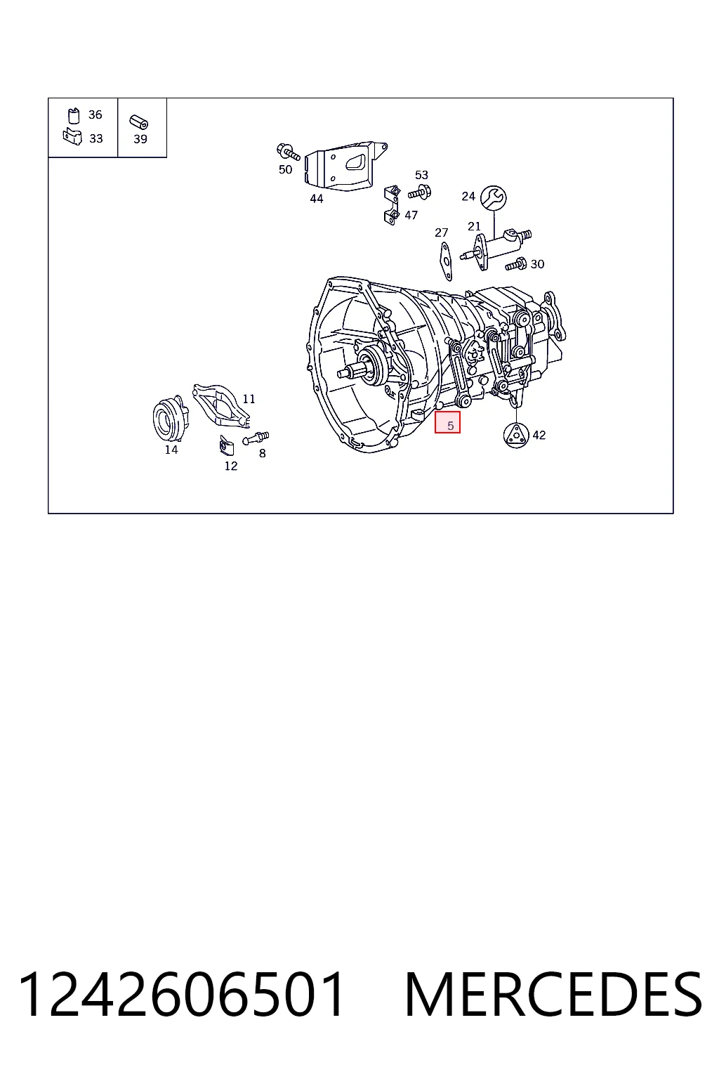 Comprar Caja de cambios Mercedes E  T124