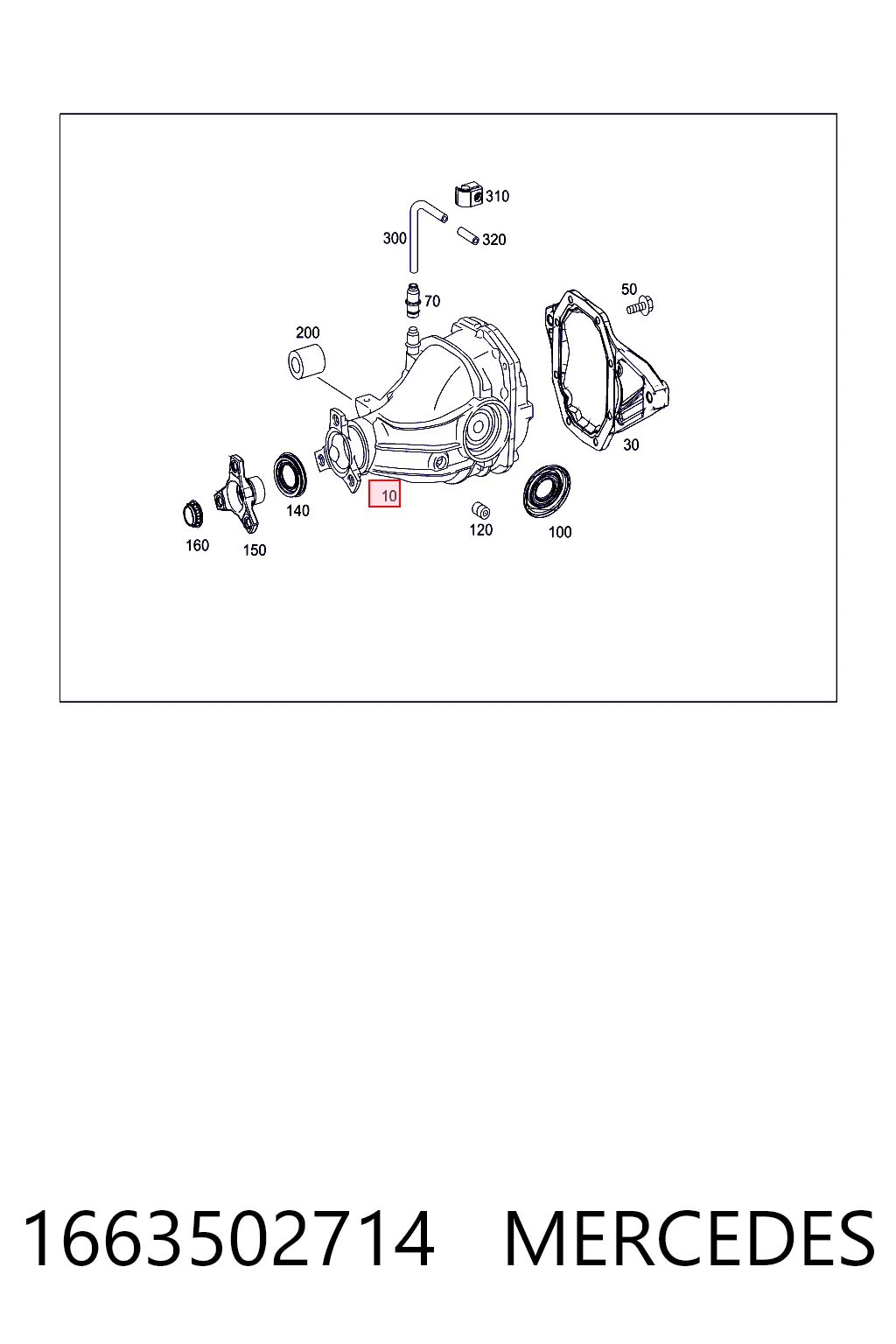 1663502714 Mercedes Eje trasero completo
