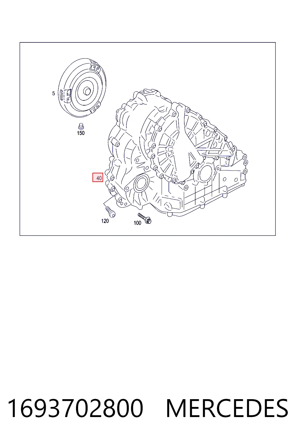 Transmisión automática completa Mercedes B monovolumen (W245) (2005 - 2011) precio, desde 60,50 EUR